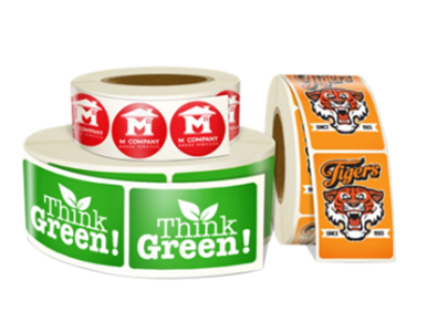 Customized Adhesive Packaging Logo Label Sticker