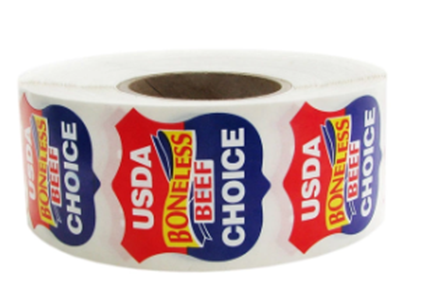 Customized Adhesive Packaging Logo Label Sticker