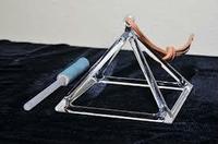 Crystal singing pyramid top quality