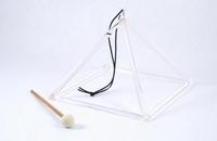 12inch clear singing pyramids