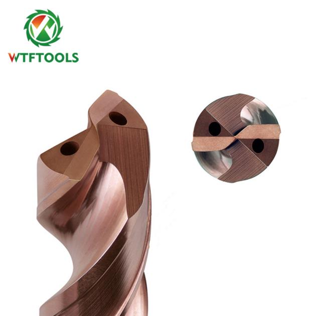 Customized 3xD High Precision Internal Coolant 5xD 11.9mm Solid Carbide Twist Drill Bits for CNC Dri