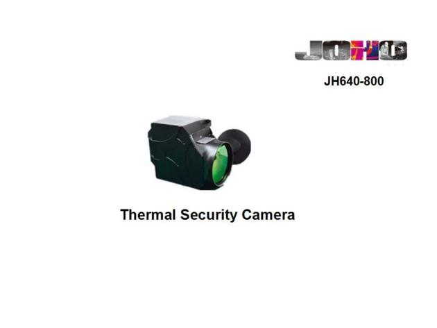 JH640-800Continuous Zoom Ultra Long Range Thermal Security Camera