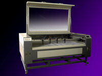Mutli-heads laser cutting machine