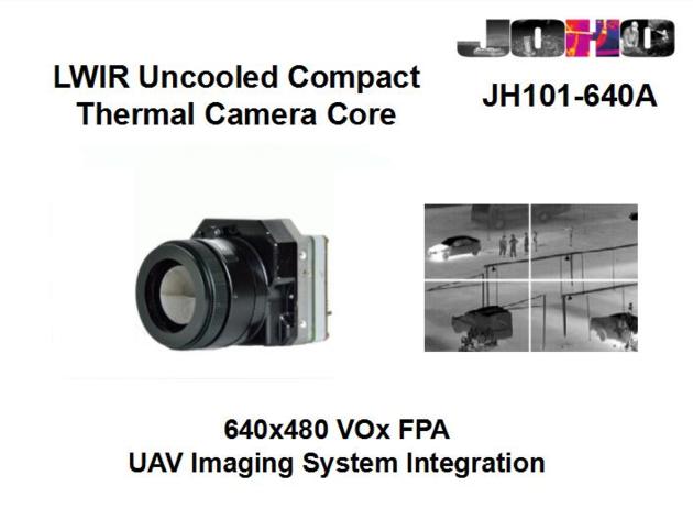 JH101-640A High Resolution LWIR Uncooled Thermal Module