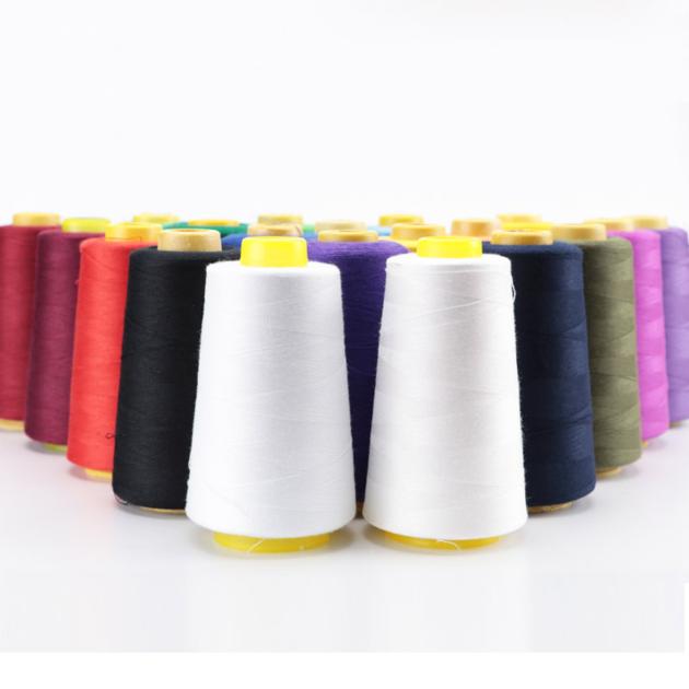 High Quality Knoteless Textile Spun Polyester Yarn Polyester Sewing Thread