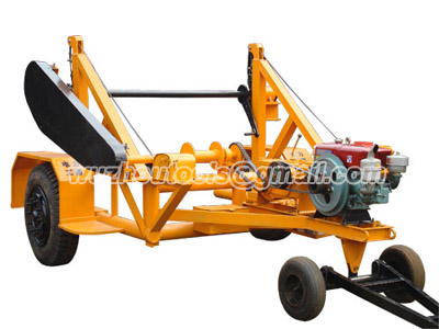  Cable Pulley Trailer,cable drum table,cable drum carriage