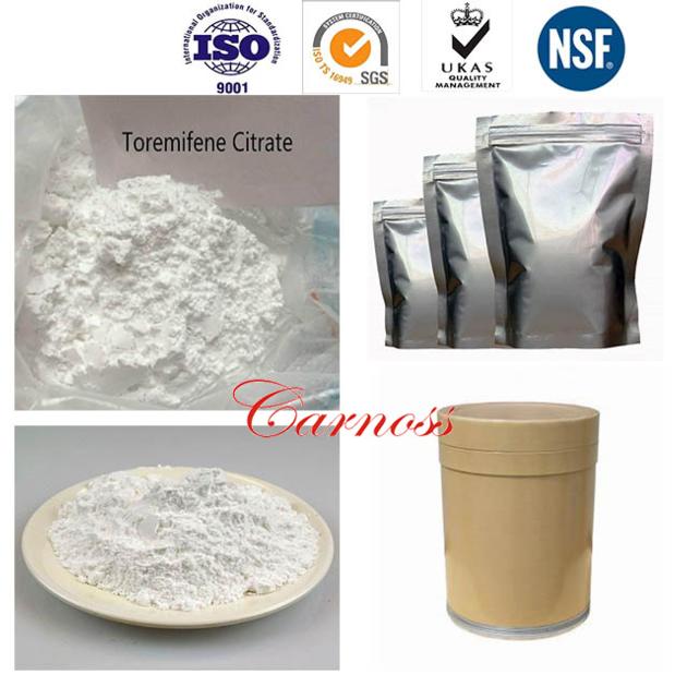 Anabolic Raw Steroid Powders Toremifene Citrate Fareston 99% 89778-27-8 for Anti Estrogen