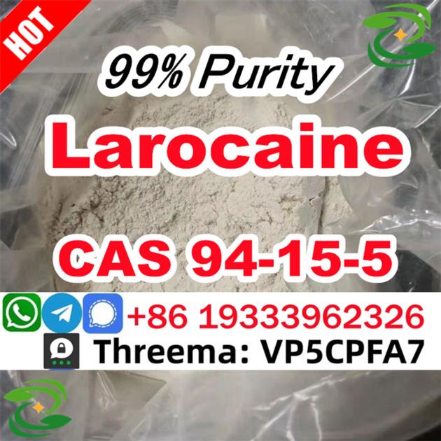 Larocaine CAS 94-15-5 Larocaine powder supplier 100% Pass Customs 94-15-5