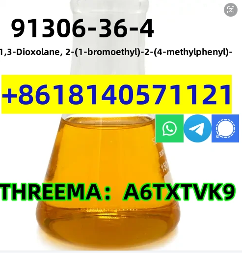 CAS 91306-36-4 Chemical Raw Material 2-(1-bromoethyl)-2-(p-tolyl)-1,3-dioxolane Yellow