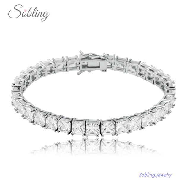 Sobling 6mm Cushion Tennis Bracelet High