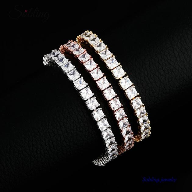Sobling 6mm Cushion Tennis Bracelet High