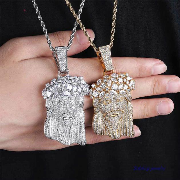 Sobling Newest Design Big Jesus Pendant