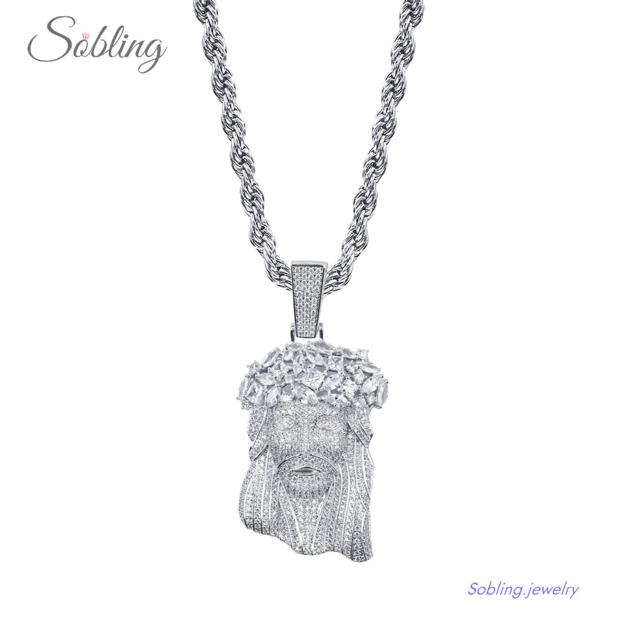 Sobling Newest Design Big Jesus Pendant