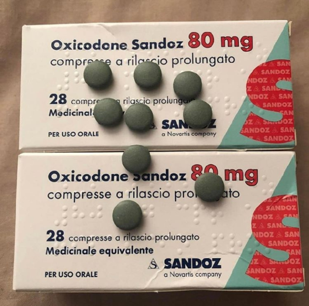 Oxycodone 80mg Sandoz brand 