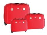 RED SUIT CASES FOR GARMENT
