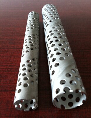 filter frames stainless steel spiral welded perforated metal pipes filter elements in Zhi Yi Da