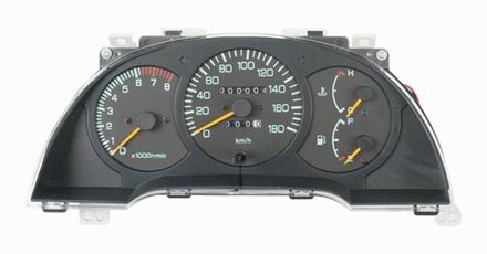 Mechanical speed and milage meter