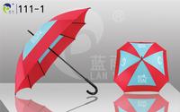 Safe Manual-open Square Umbrella,Best Choice for Promotion Gift,Double Ribs is Strong