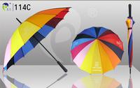 Hot Selling Promotional Rainbow Umbrellas,16K is Strong,Various Sizes and Designs are Available