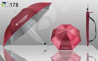 Hot Selling Aluminum Golf Umbrella,Aluminum Frame,Spring & Fiber Ribs,Light & Easy to Open,Anti-UV