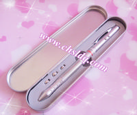 SL802 red laser pointer,LED/PDA stylus metal pen