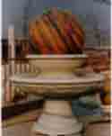 stone made rolling ball