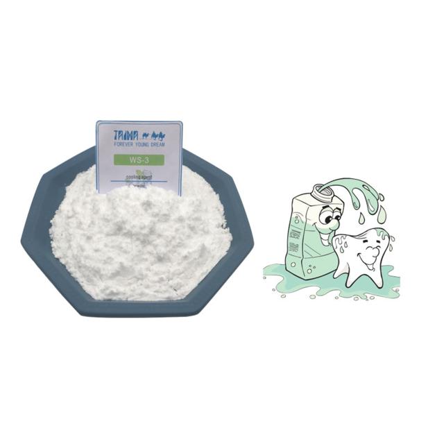 Food Grade Cooling Agent WS-3 99.9% Pure Crystal Powder For Mouthwash