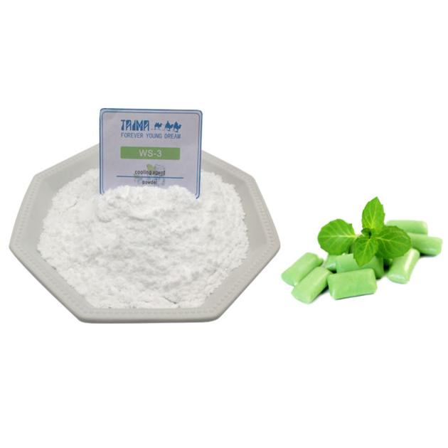 99% Pure Cooling Agent WS-3 White Crystal Powder For Chewing Gum