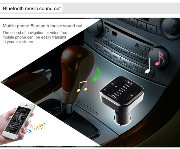 XWEITER XBC06 Car FM Radio Receiver