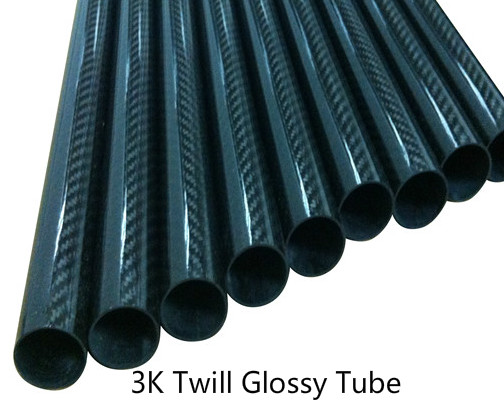 Twill Matte 3K Carbon Tube Carbon