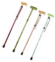 Folding walking cane