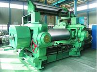 Two roll rubber open mixing mill