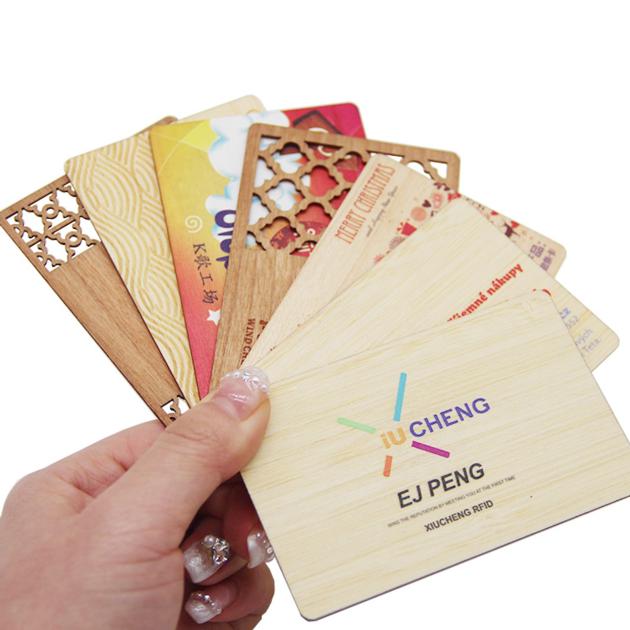 RFID Wooden Cards