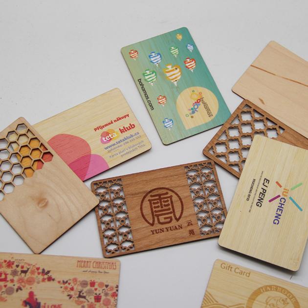 RFID Wooden Cards