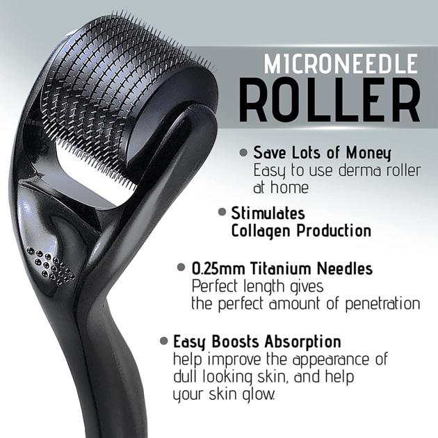Xdermaroller 540 Needle DRS Derma Roller Micro Roller