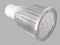 Warm white 6W GU10 spot lamp