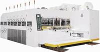 Printer Slotter With Rotary Die Cutter Stacker