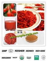 100% Organic Dried Goji Berry，Natural Goji Berry Extract Polysaccharides 40%, Goji Juice Powder 