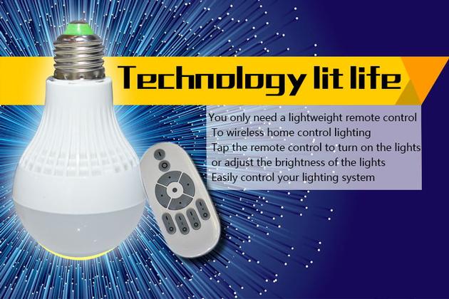 the wireless remote control LED lamps
