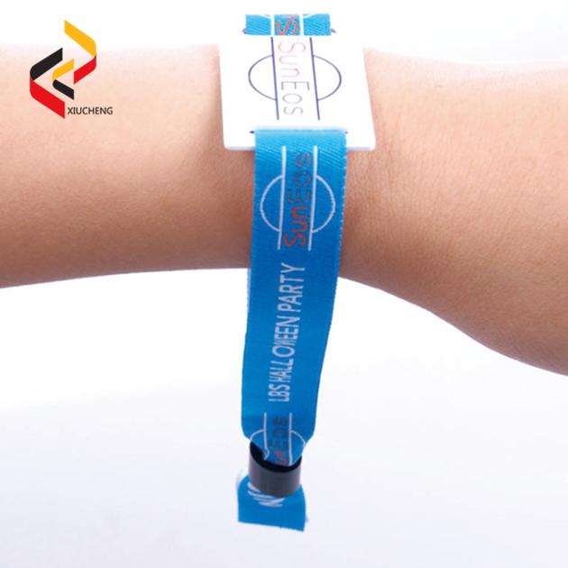 NFC Cashless Payment NTAG213 Polyester Bracelets