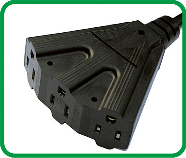NEMA 5-15R UL female connector 3 in 1 XR-502E