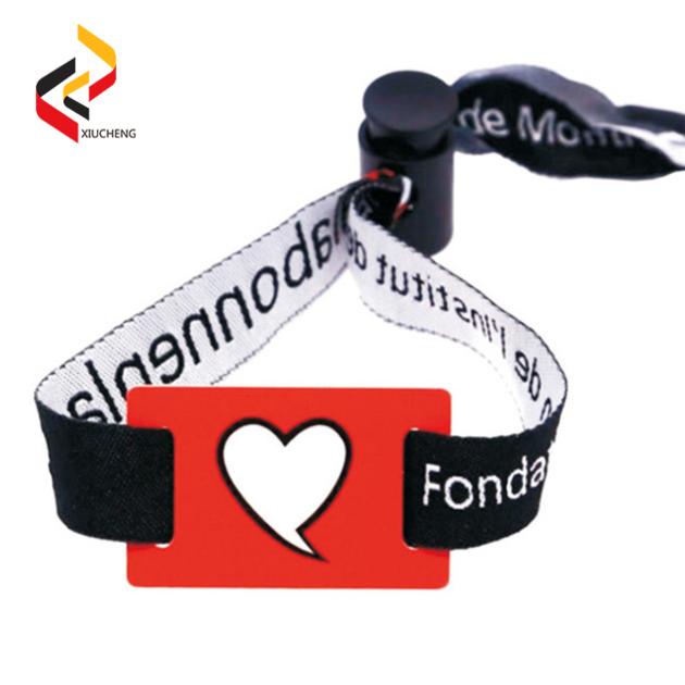 NFC Cashless Payment NTAG213 Polyester Bracelets