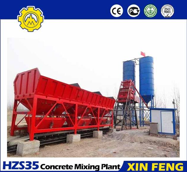 WCD800 stabilized soil batching plant
