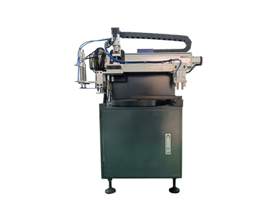 POT COVER STAINLESS STEEL BELT CHAMFERING MACHINE