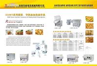 Coal-fired heating Continuous Frying Production Line