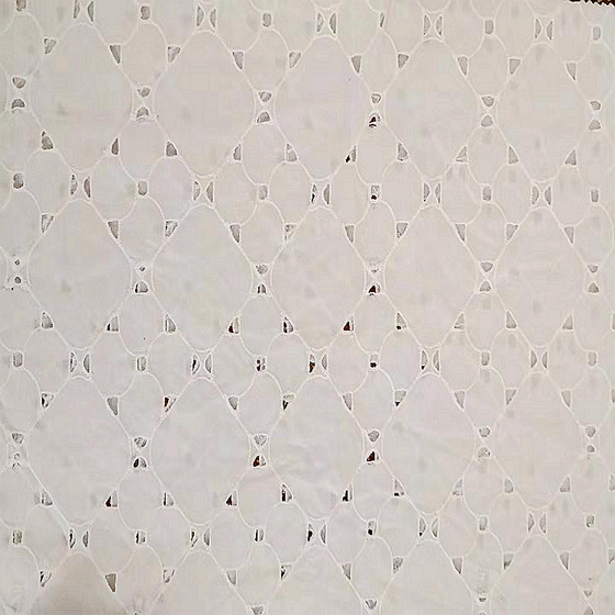 cotton fabric with embroidery