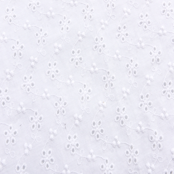 Cotton Embroidery Lace Fabric For Shirt