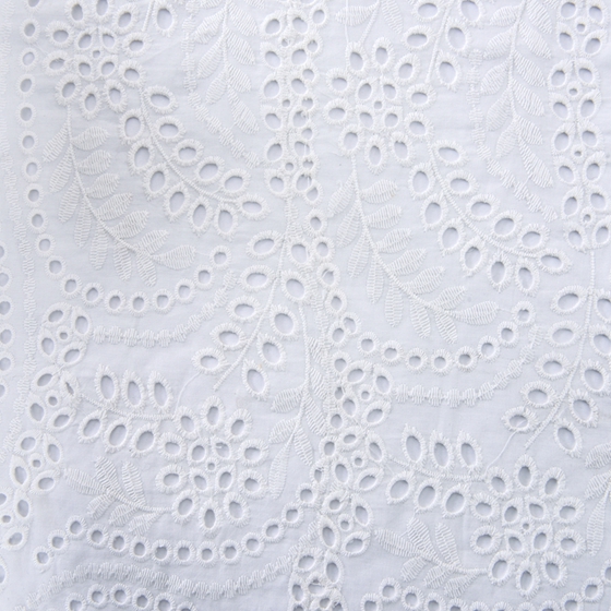 Swiss Cotton Embroidered Mesh Embroidery African