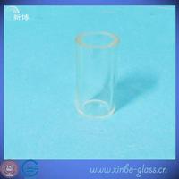 clear crystal quartz glass tube