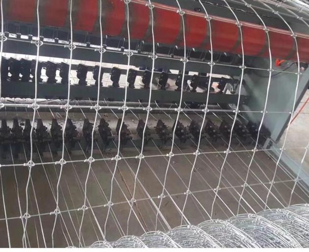 Fixed Knot Woven Fence